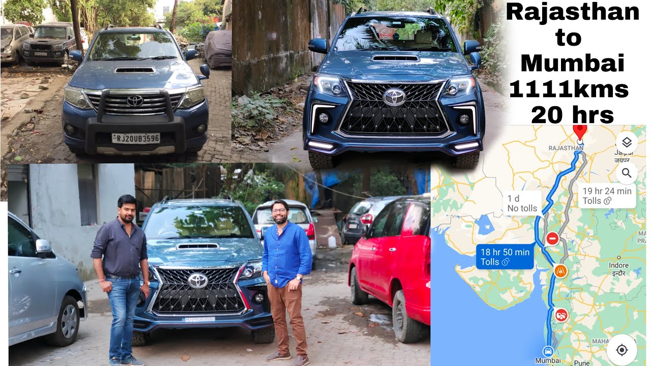 First Fortuner Lexus kit for Rajasthan by Autorounders | New year special edition.