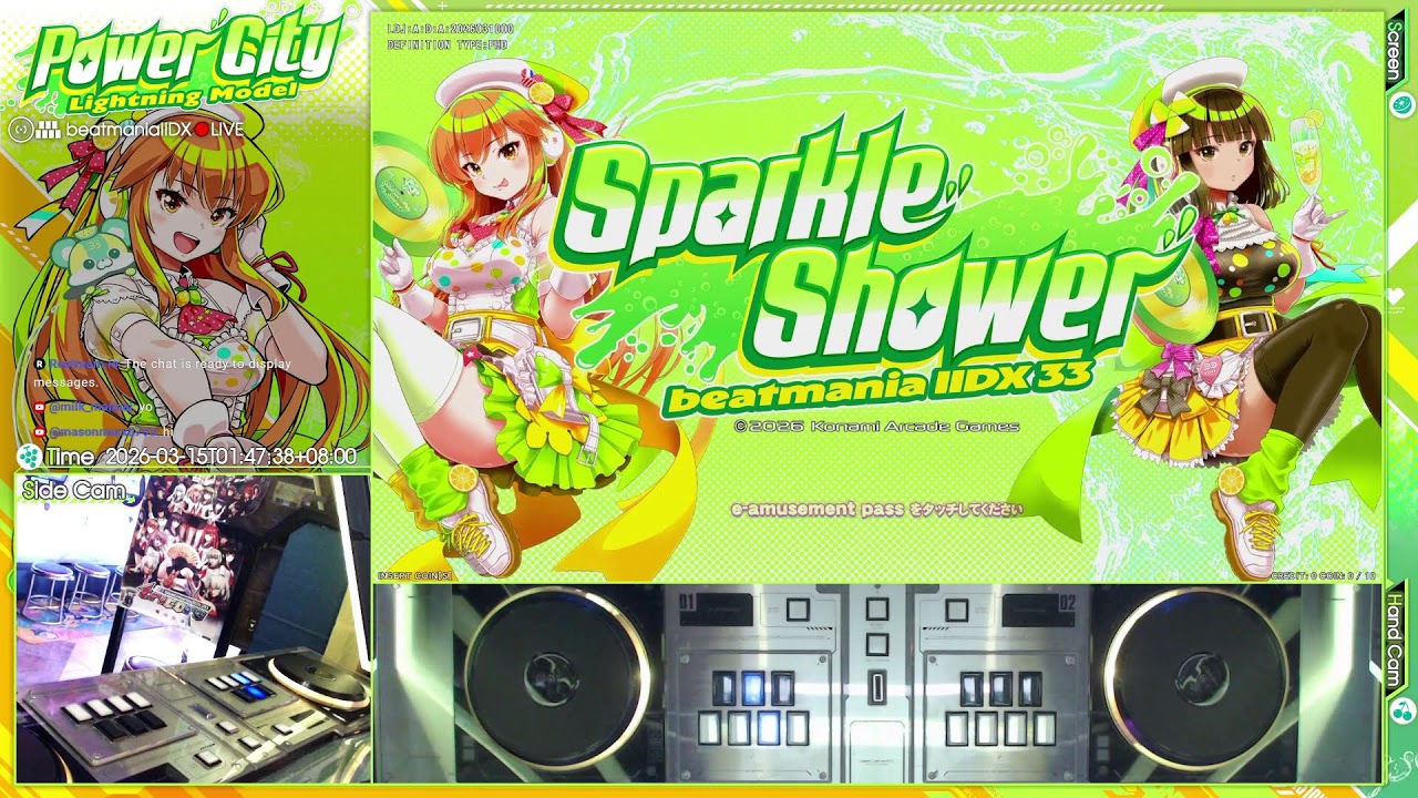 [POWER CITY] beatmania IIDX 33 Sparkle Shower LIGHTNING MODEL Live