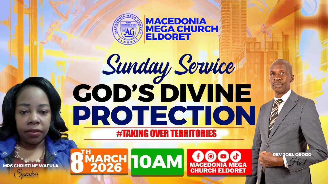 SUNDAY SERVICE | GOD'S DIVINE PROTECTION |MRS CHRISTINE WAFULA