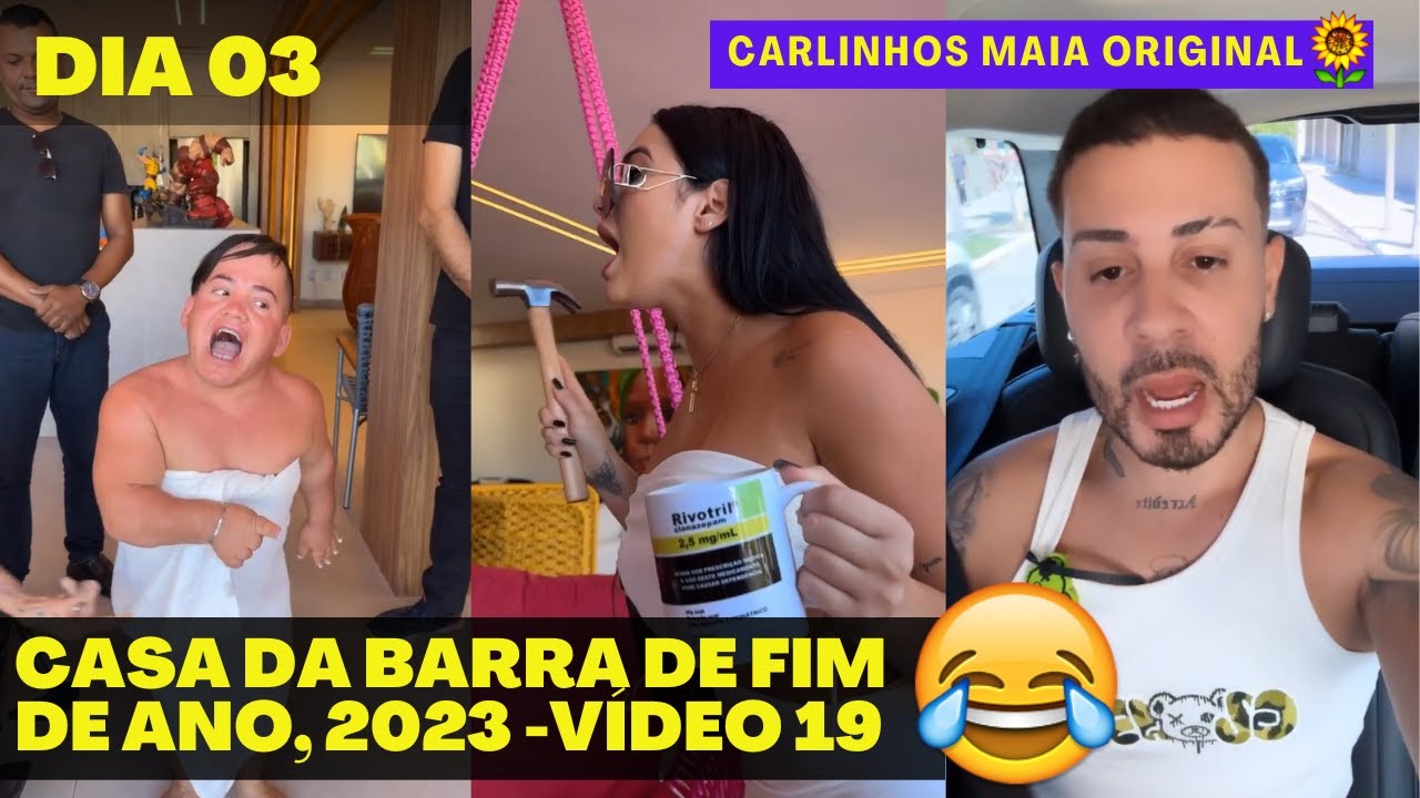 CARLINHOS ESTÁ PASSADO | ELA ESTÁ DESCONTROLADA, EMILY GARCIA PEGOU ELA 😂😂 | CARLINHOS MAIA 🌻