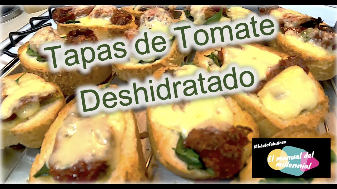 Tapas de Tomate Deshidratado