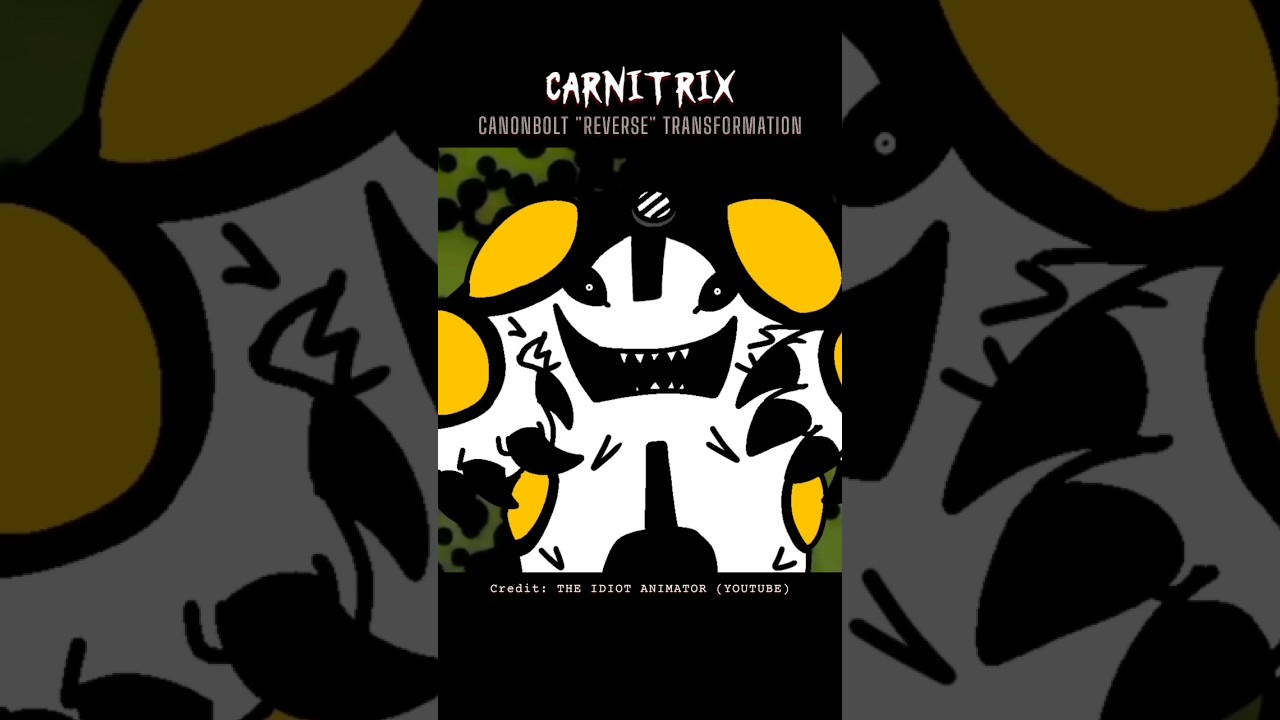 Ben 10: Carnitrix| Cannonbolt Reversed transformation #ben10 #carnitrix #cannonbolt