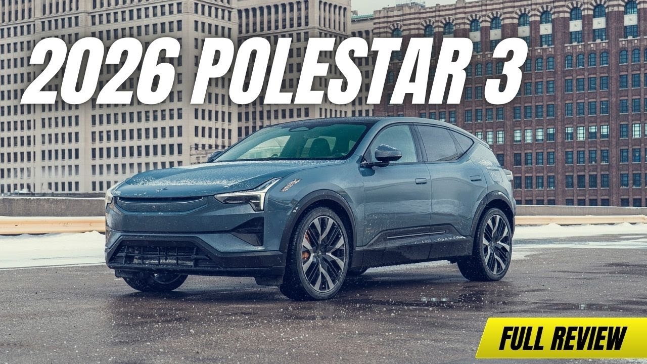 Полный обзор Polestar 3 2026 года | Характеристики электрического внедорожника, запас хода, интер...