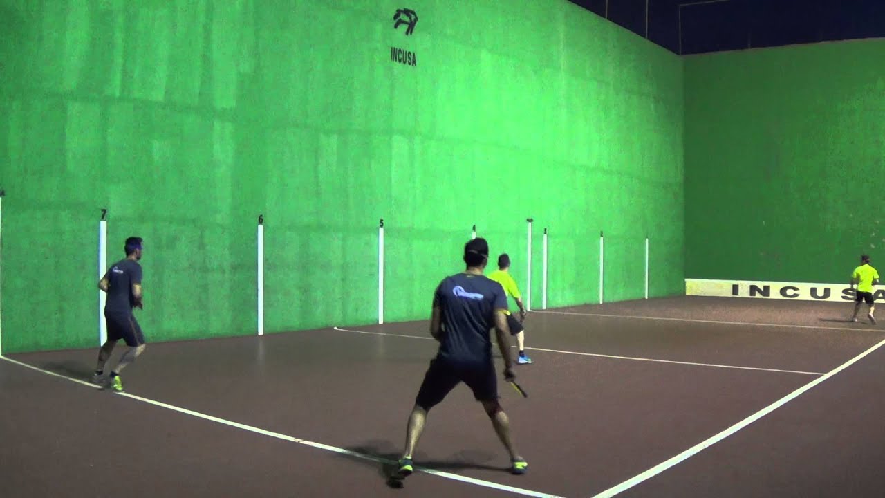 Frontenis Autonómico C.V  Incusa Ranfy y Miguel Cebrian vs Portacoeli Victor Molina y Oli