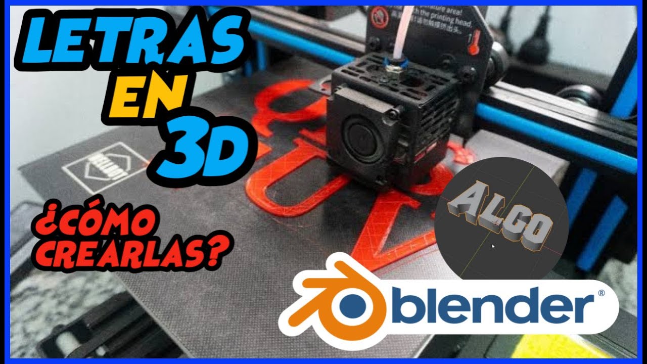 Como Crear Cualquier Tipo de Letra Para Tu Impresi&oacute;n 3D