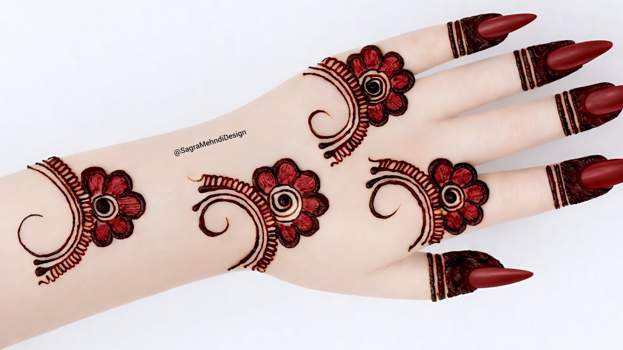 Latest Mehndi Design 2026 | Simple & Beautiful Mehndi | easy back hand mehndi design