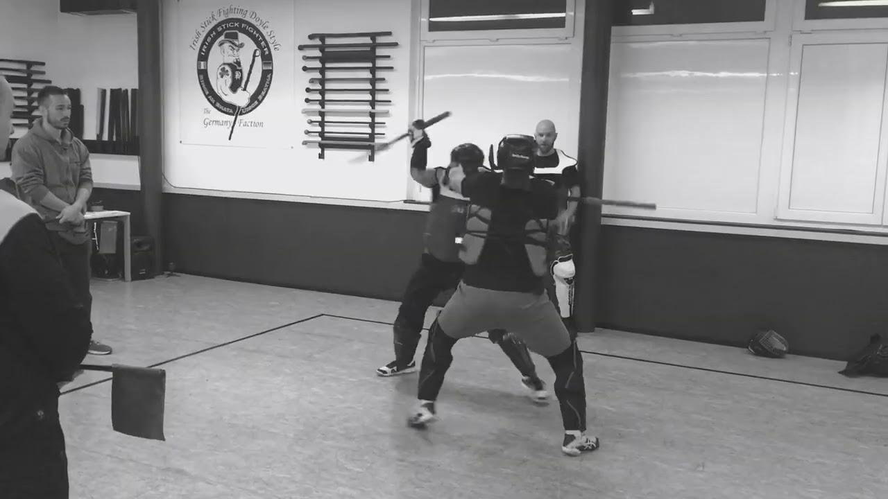Irish Stick Fighting, Doyle Style Bataireacht, Full Contact „The Battle“ 2017