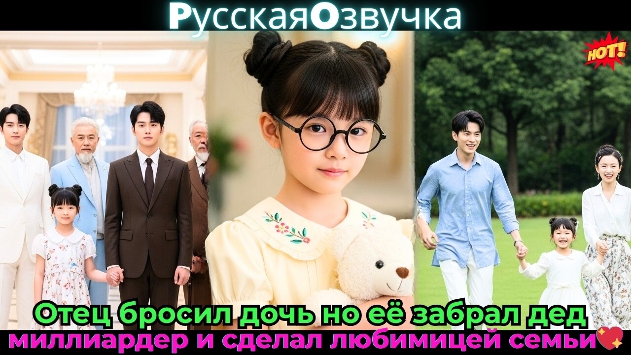 Отец бросил дочь, но её забрал дед-миллиардер и сделал любимицей семьи!👑💖#ceo #drama #дорама