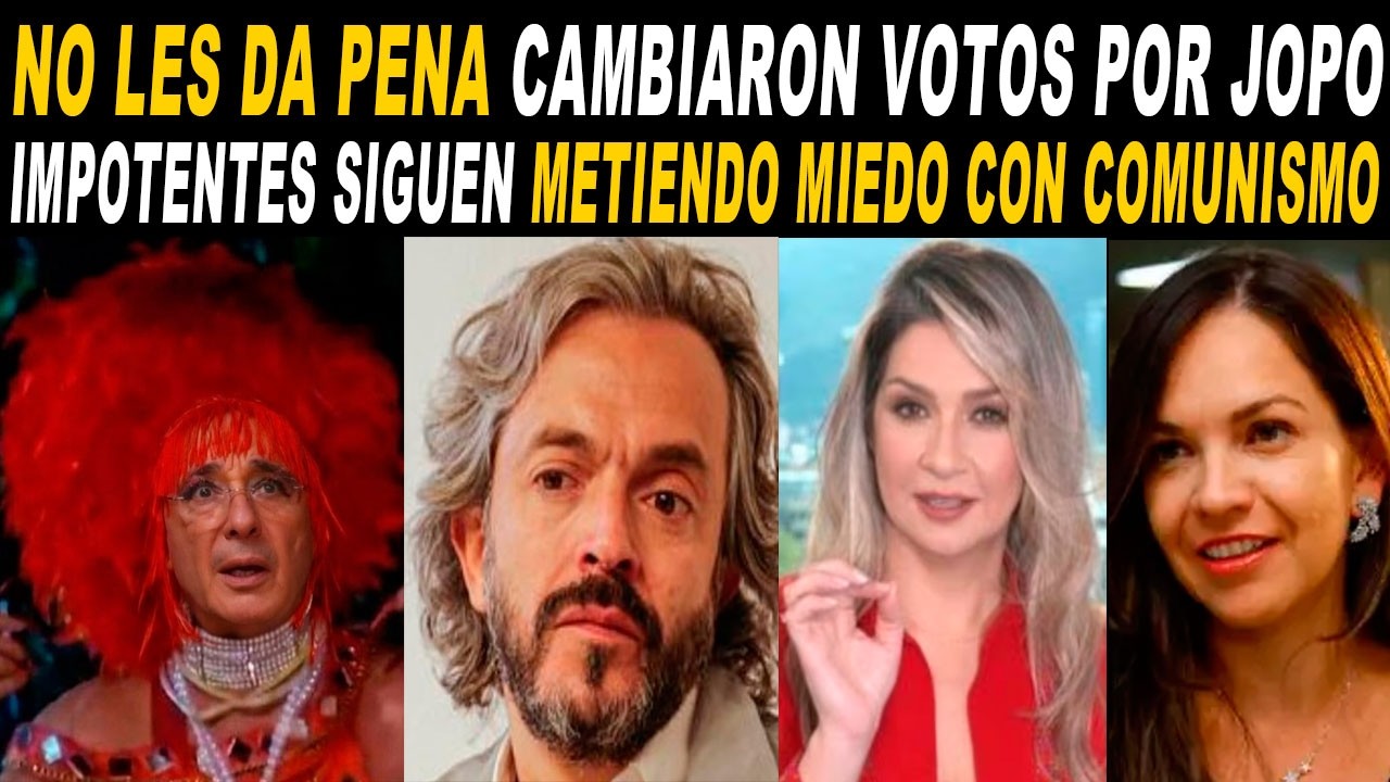 Estos URIBISTAS salieron del closet y siguen metiendo miedo con COMUNISMO y Cepeda de las FARC