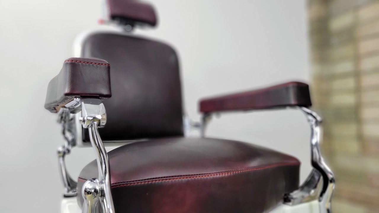 Koken Barber Chair Restoration Assembly