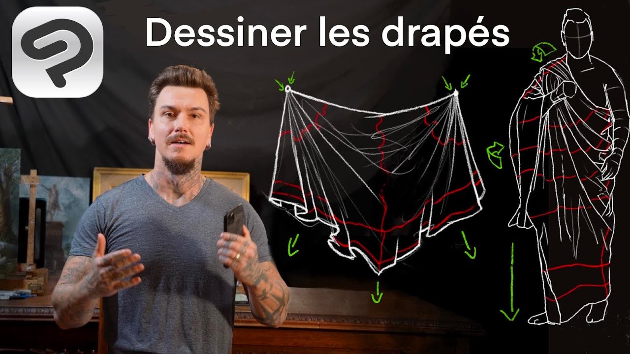 comment dessiner les drapés