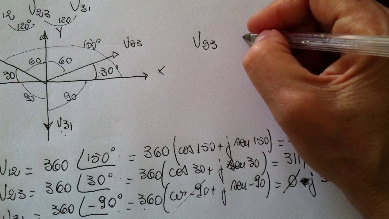 ESERCIZI TRIFASE  - TIPOLOGIA  BASE ( B )