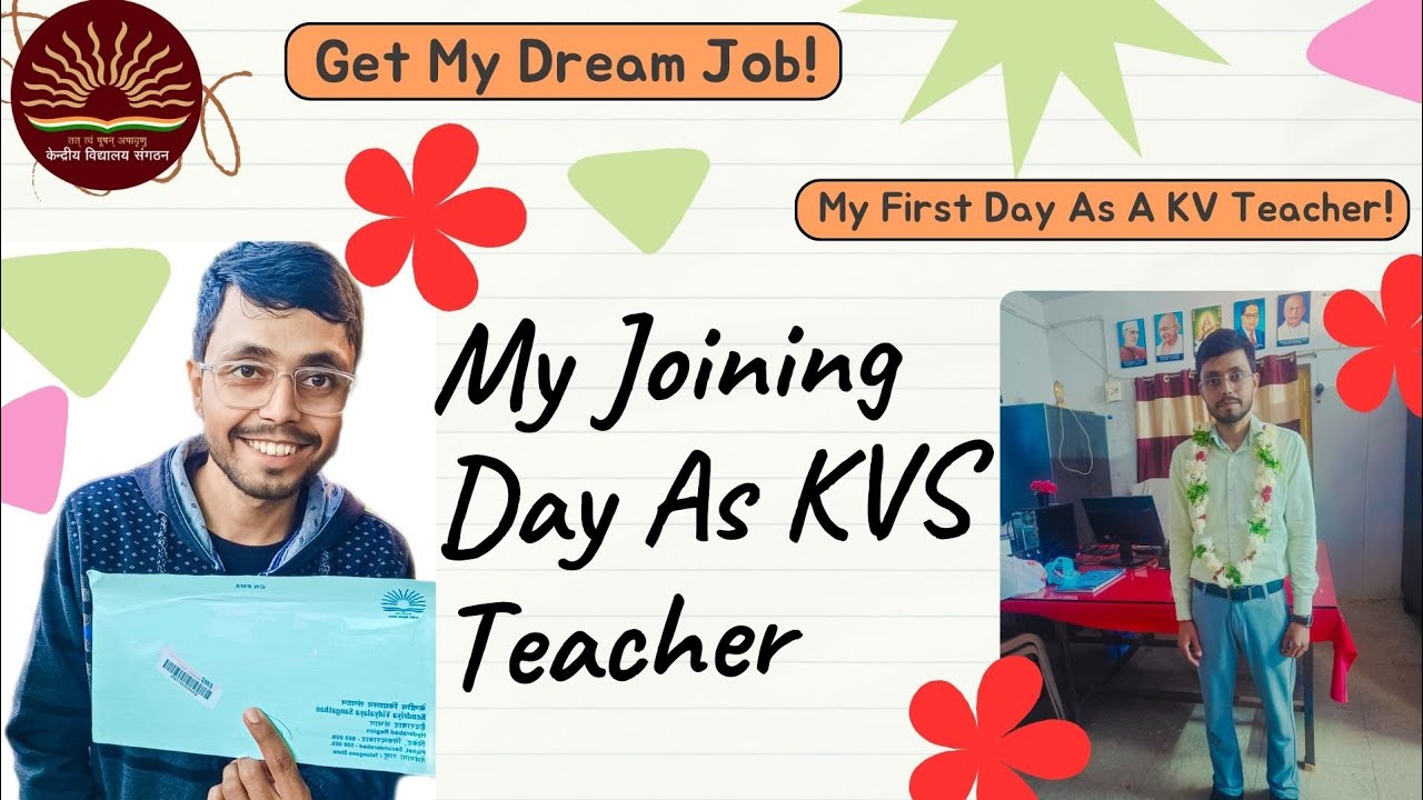 FROM ASPIRING EDUCATOR TO OFFICIAL KVS TGT ENGLISH TEACHER: JOINING DAY VLOG! | GET MY DREAM JOB