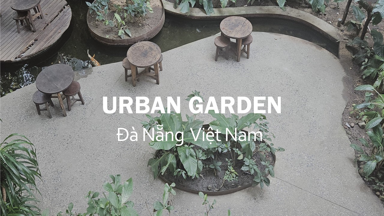Rooftop and Side Walk Gardens in Da Nang, Viet Nam