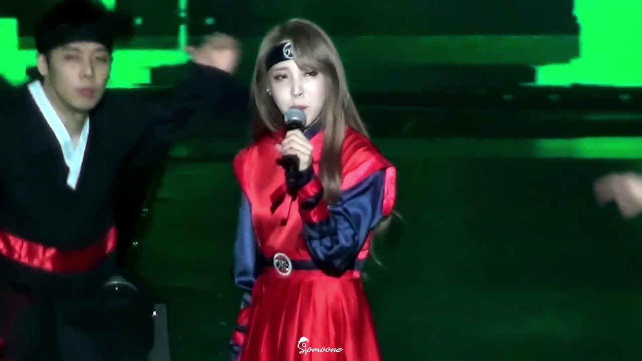 190728 MAMAMOO Moonbyul Solo Stage Part 2 4season F/W Concert in Daegu