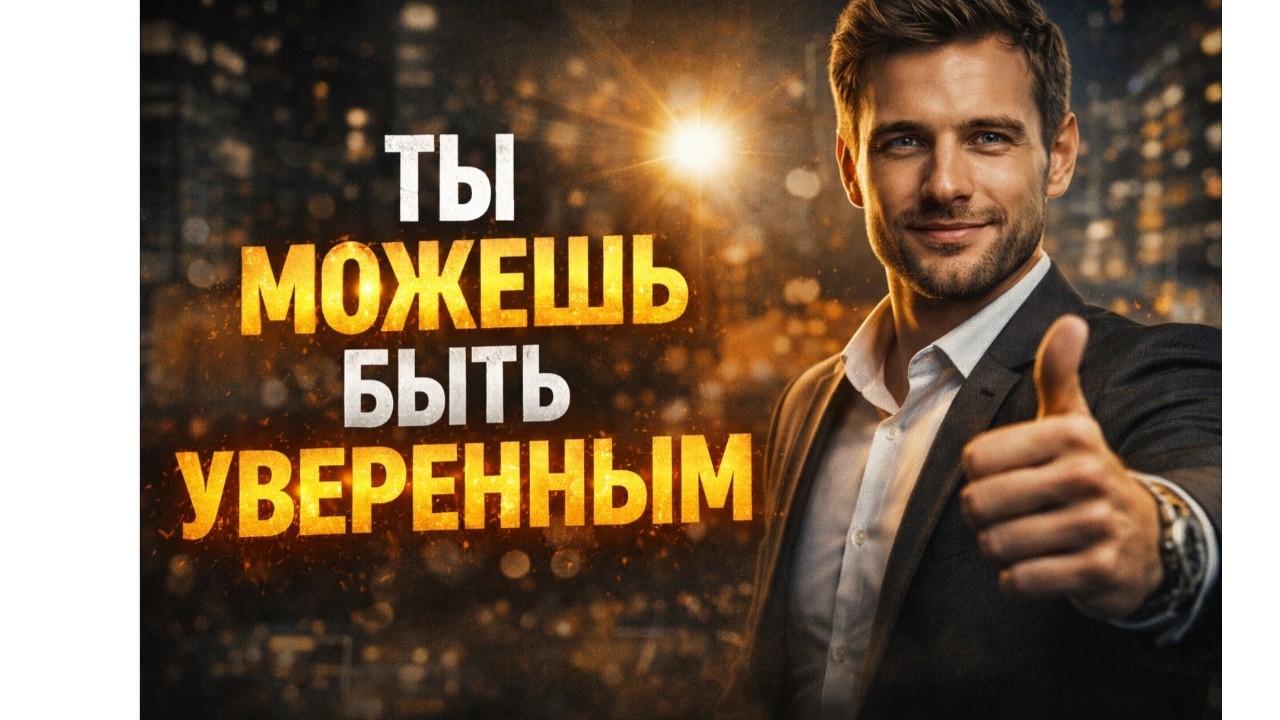 УВЕРЕННОСТЬ — ЭТО НЕ ХАРАКТЕР. ЭТО АЛГОРИТМ. ВОТ КАК ЕГО ВКЛЮЧИТЬ