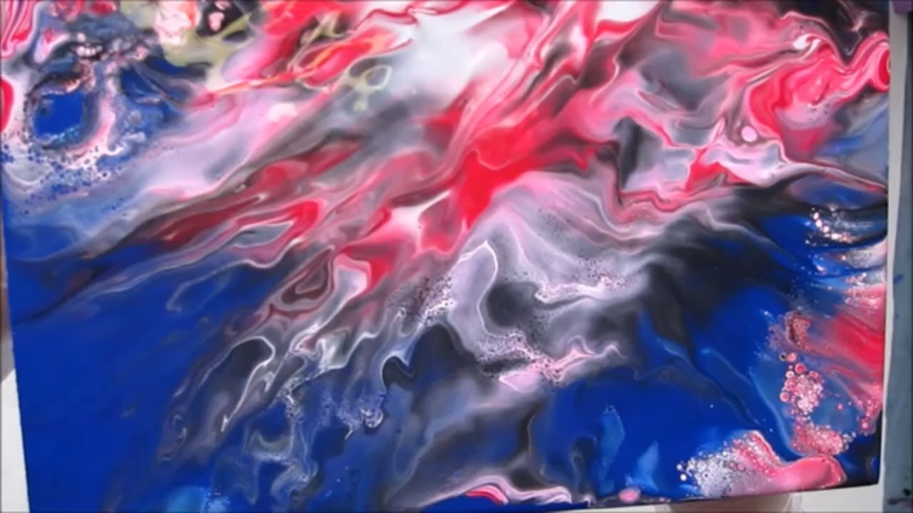 (281) Acrylic Pouring NZ 🎨 Playday in my Art Room - 