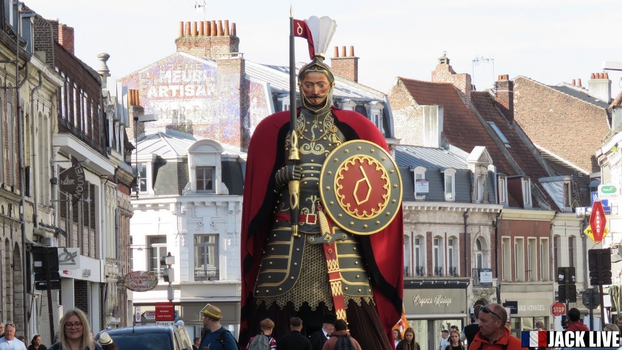 FÊTES DE GAYANT -  SORTIE DE GÉANTS - RIGODON -  #DOUAI - 7 JUILLET  2024 🔴 Jack Live 🔴