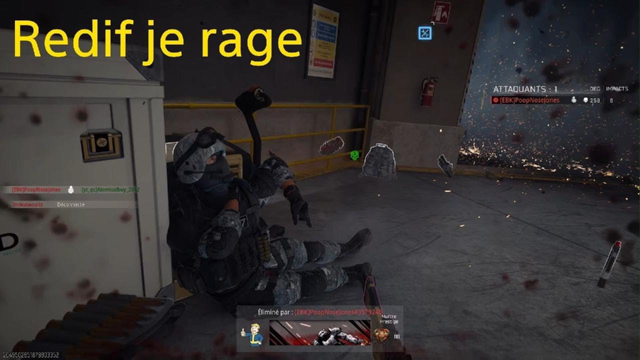 J'ai rager Redifday