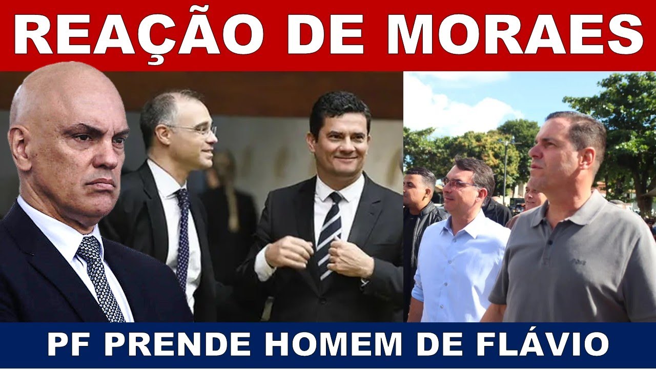 BOMBA! DELEGADO DA PF E SECRETÁRIO AMIGOS DE FLÁVIO SÃO PRESOS! MORO POR TRÁS DE ATAQUES A MORAES!