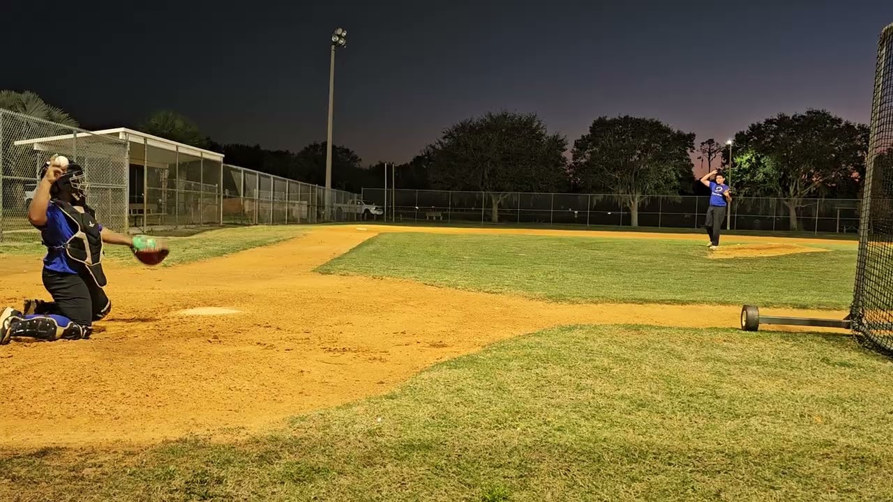 01/06/26 Vicente's pitching practice.
