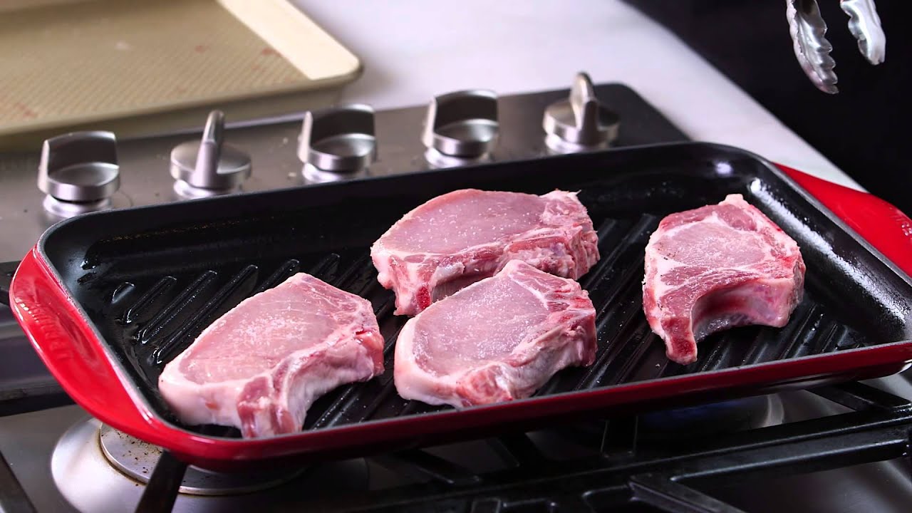 Le Creuset Signature Cast-Iron Double-Burner Skinny Grill | Williams-Sonoma