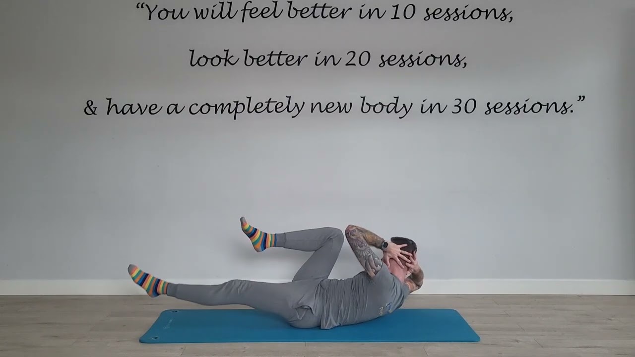 25 min Mixed level Mat Pilates Class. Level 1/2