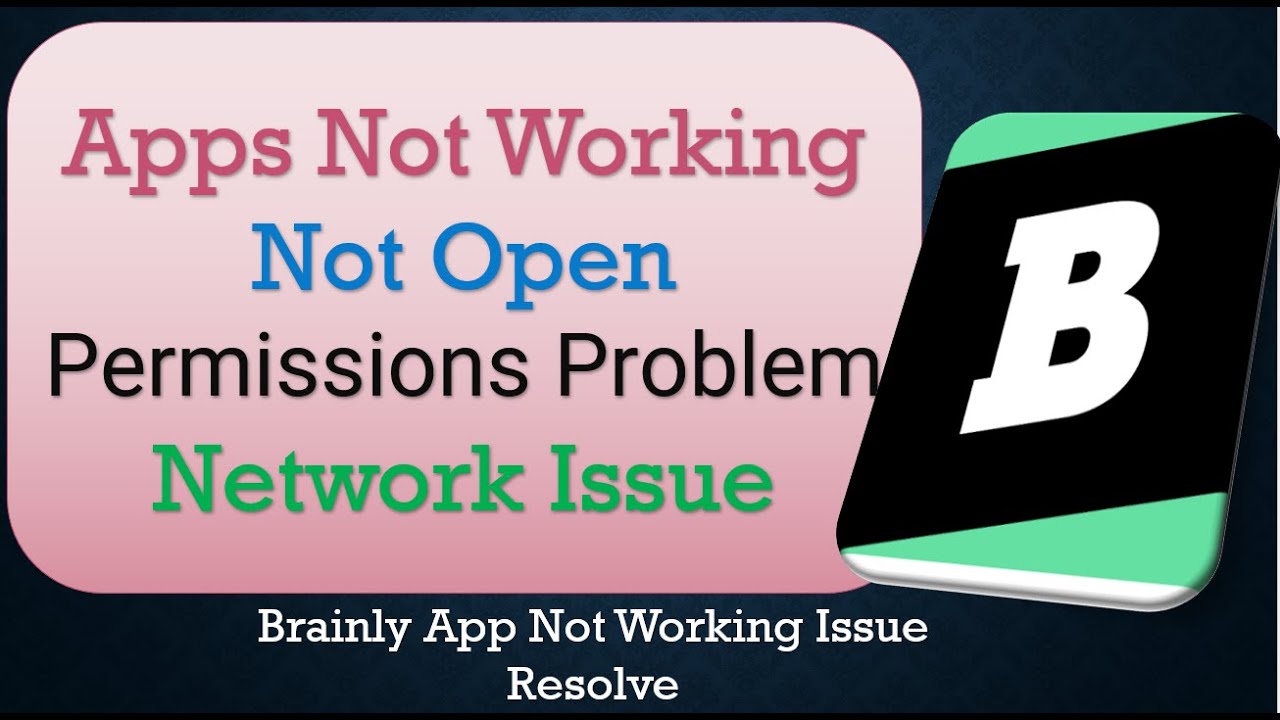 How to Fix Brainly App Not Working | Not Open | Space Issue