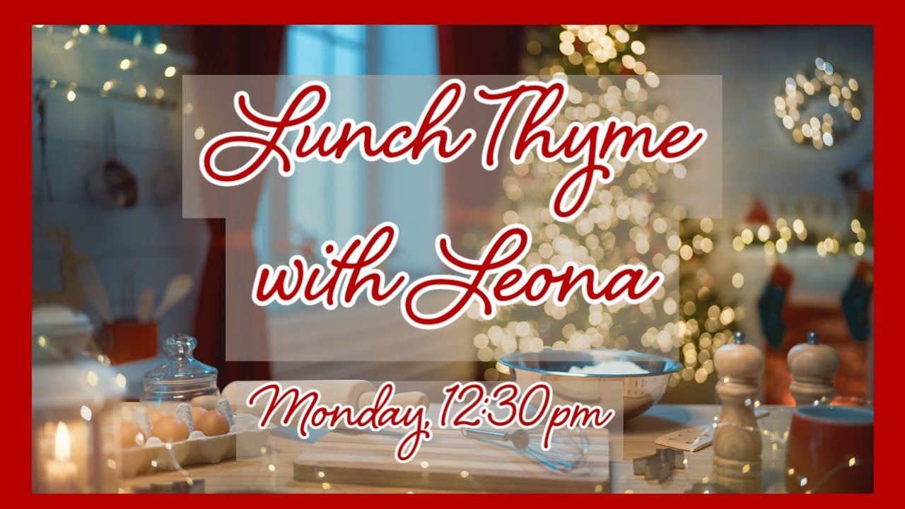 Holiday Kitchen Decor - Lunch Thyme with Leona