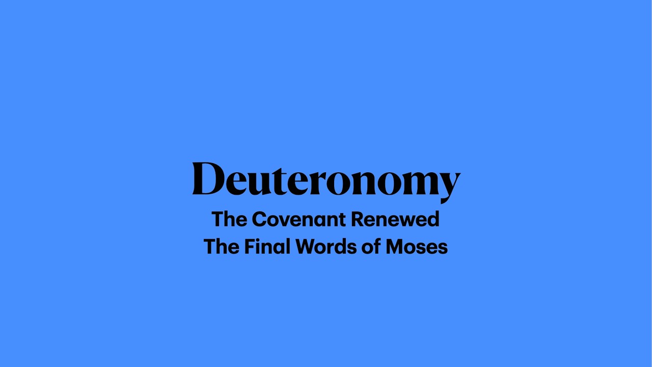 Deuteronomy 17 - Judicial Procedures and Royal Guidelines