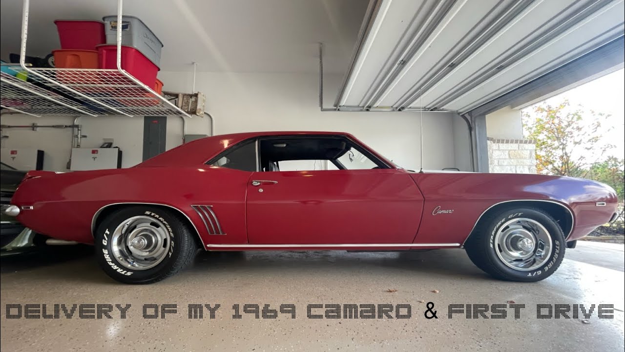 Taking Delivery Of My 1969 Camaro And First Drive