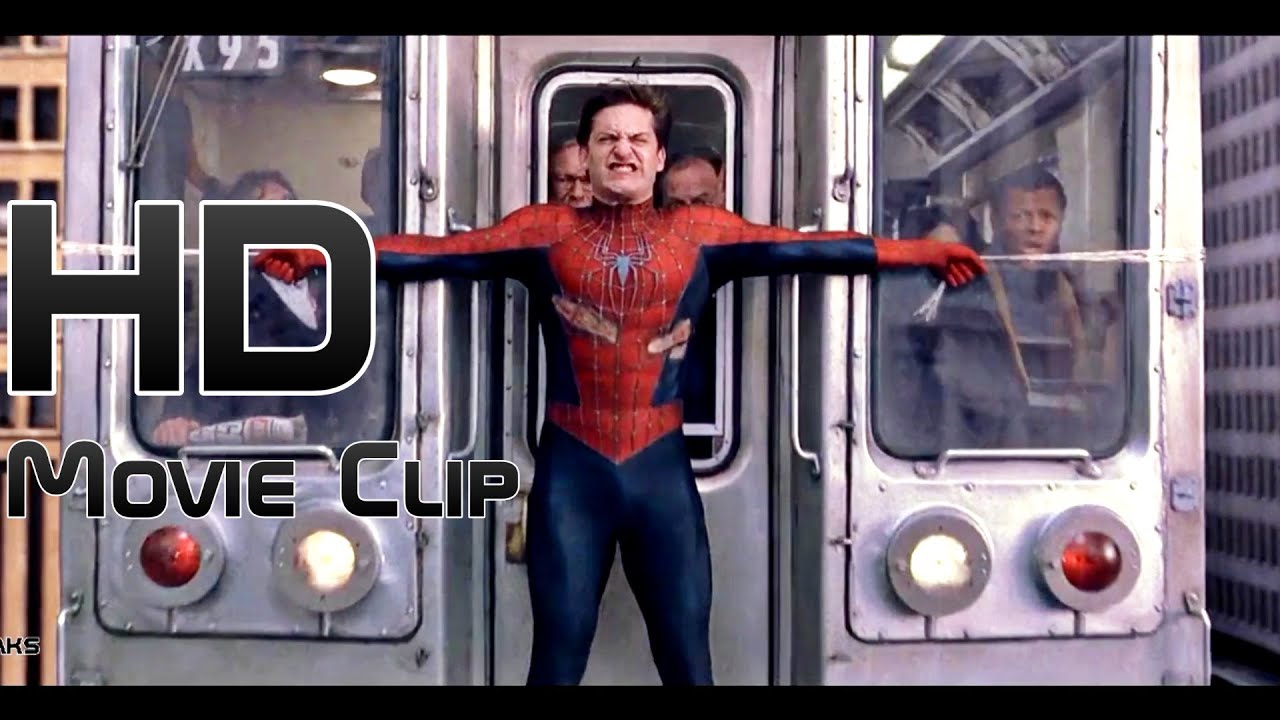 Peter Stopping a Train &bull; Best Hero Scene from | (2004) Spider-Man 2