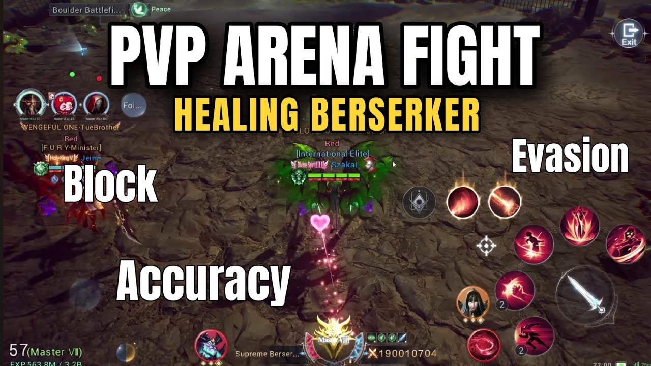 MU Origin 3! 💀 PvP Battles in the Arena! ⚔️ Berserker TANK but Accuracy still low!