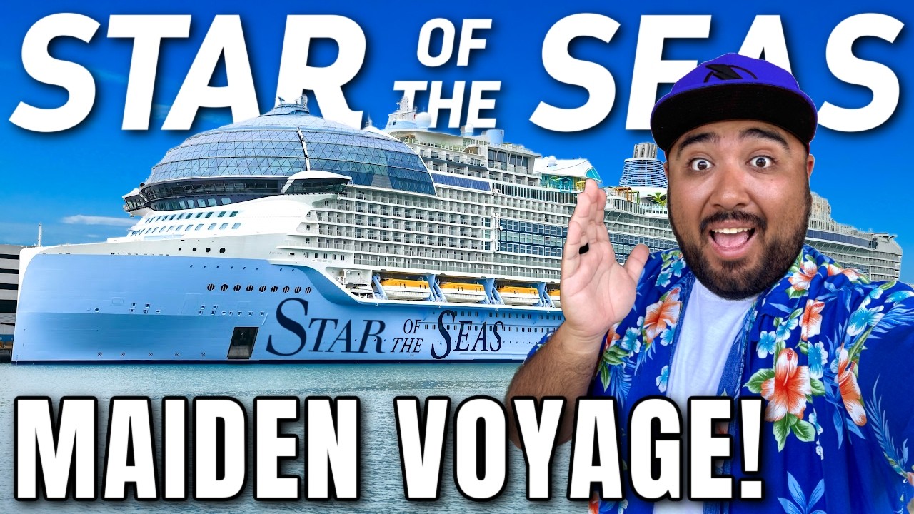 Boarding Star Of The Seas! The World's NEWEST & LARGEST Cruise Ship! Royal Caribbean Cruise Vlog!