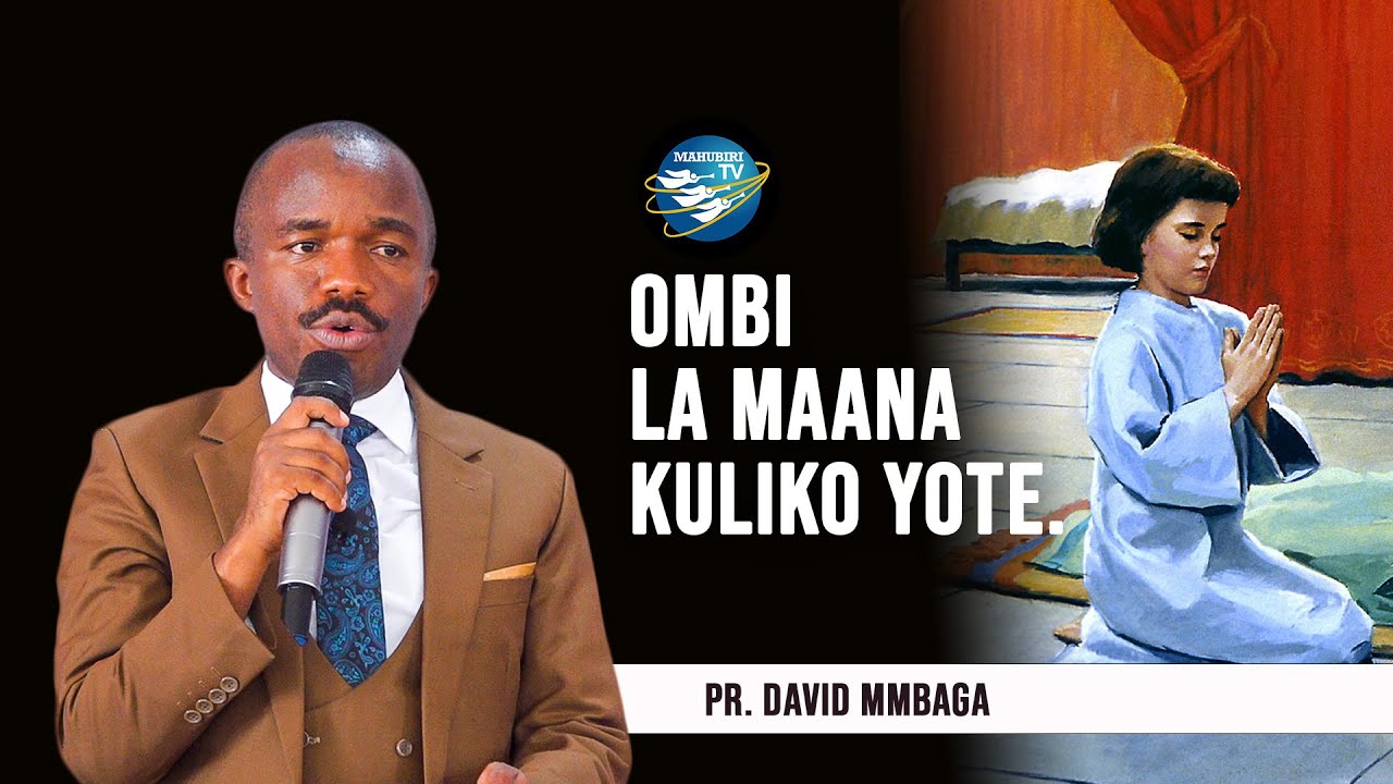 🔴#LIVE: TAR 13/09/2022 - OMBI LA MAANA KULIKO YOTE : PR. DAVID MMBAGA