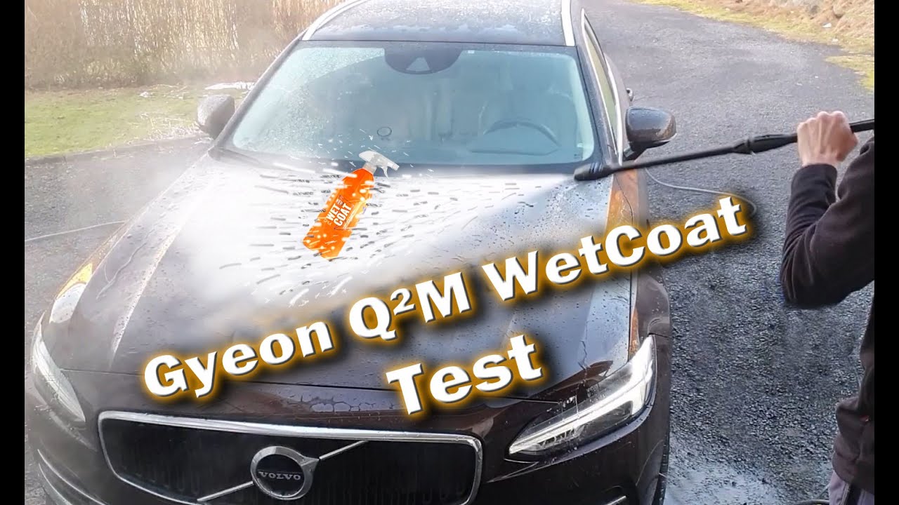 Consumer test of Gyeon Q²M WetCoat.