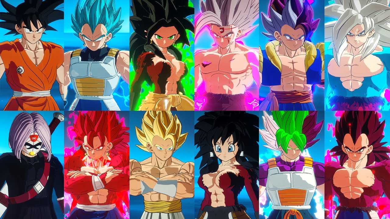 Warriors Transformations (Official & Mods) - DRAGON BALL: Sparking! ZERO