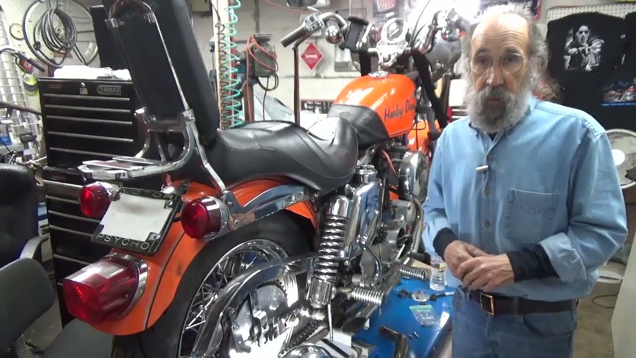 Part 1, Installing primary Cover and Clutch Adjust on 1974 Harley Sportster