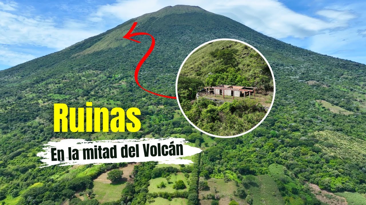 DESCUBRE La CASITA del Volcán Chaparrastique: RUINAS Históricas en El Salvador 🇸🇻 | #NayibBukele