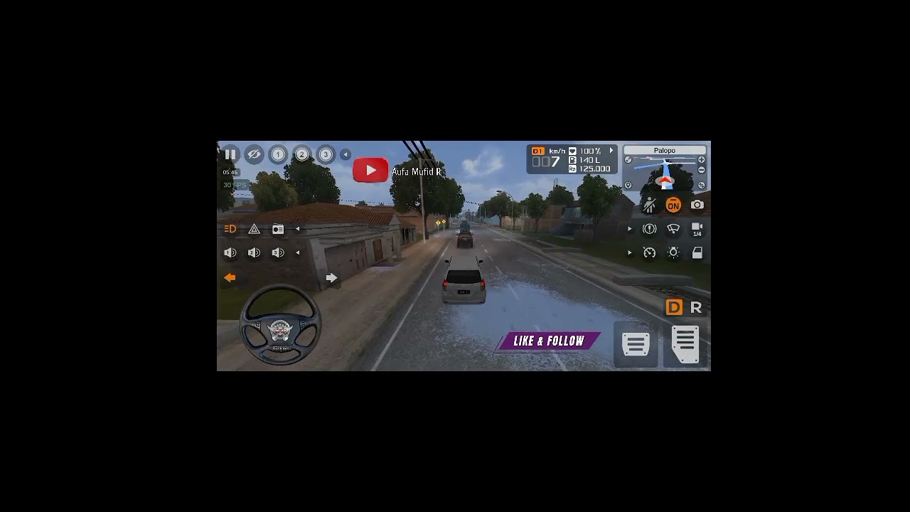 Keluar Kota Versi Bus Simulator Indonesia  #bussimulatorindonesia  #bussidindonesia 