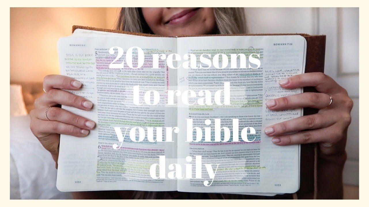 Why Should I READ THE BIBLE? | 20 Reasons To Read Your Bible DAILY