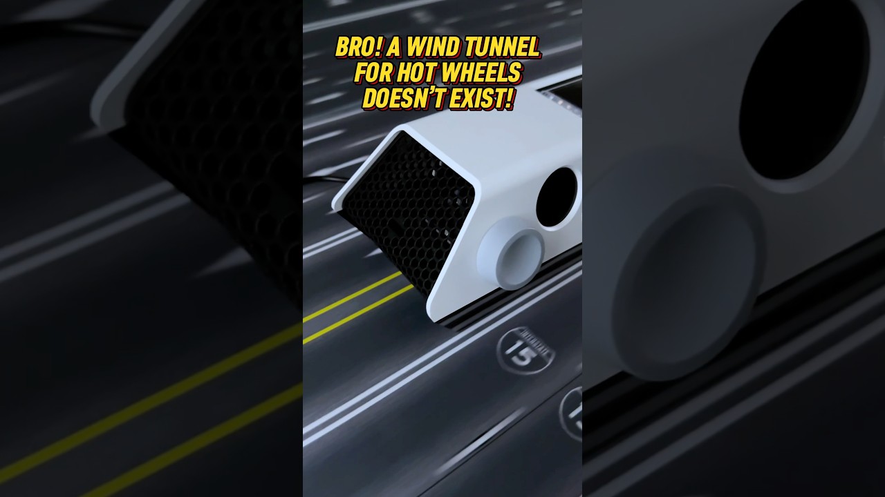 Wind Tunnel for Hot Wheels! 