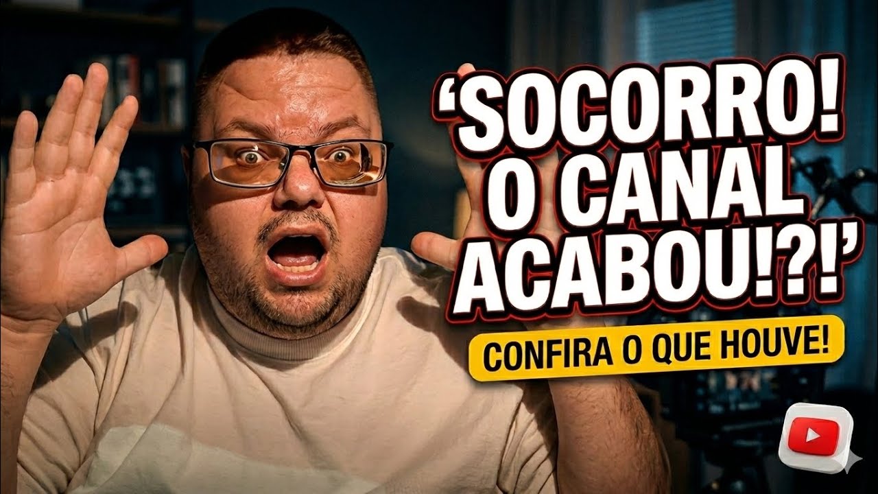 ACABOU… Vou dar um tempo no canal 😔