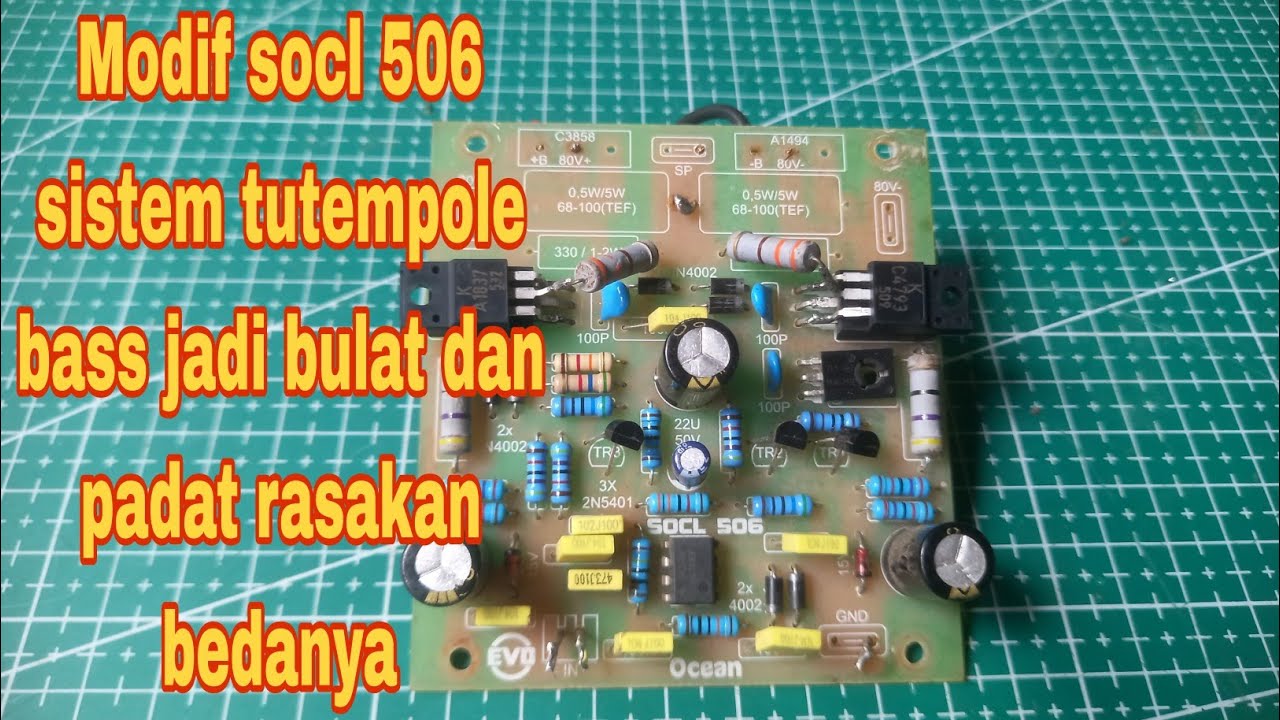 MODIF SOCL 506 SISTEM TOTEMPOLE BAS JADI LEBIH PADAT