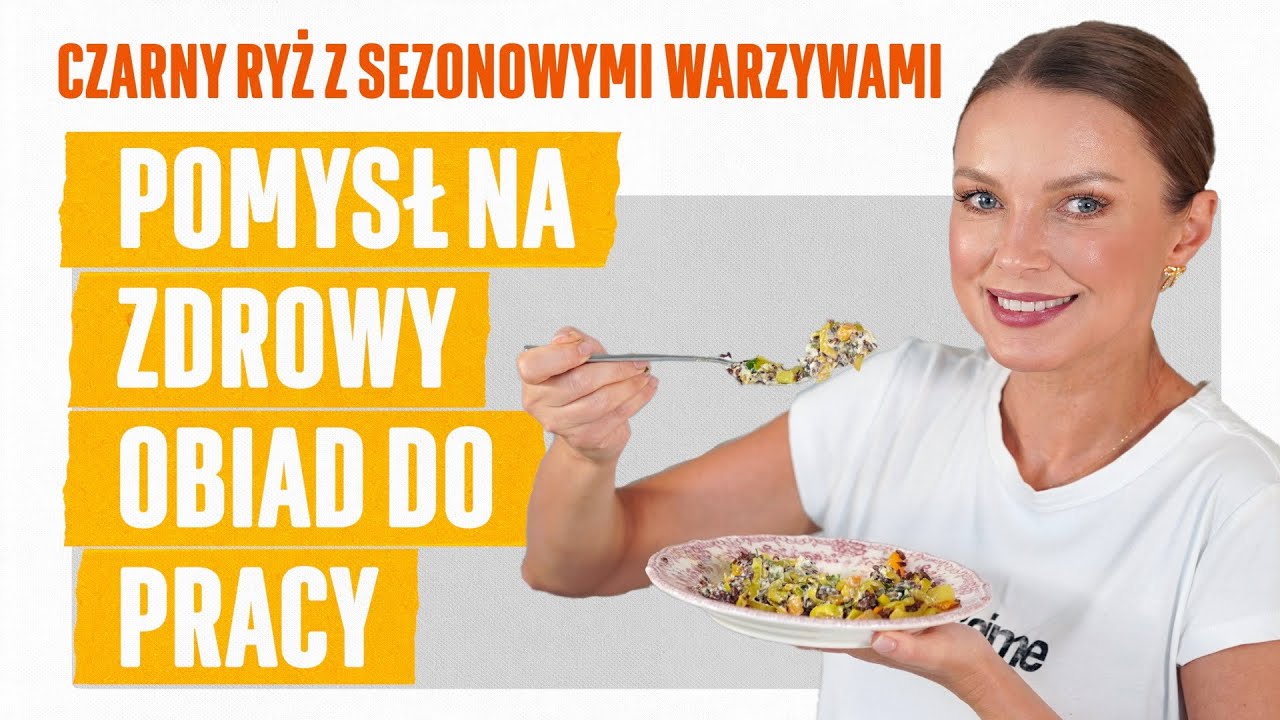 DYNIA, POR, FETA i CZARNY RYŻ czyli SZYBKI i ZDROWY PRZEPIS NA OBIAD