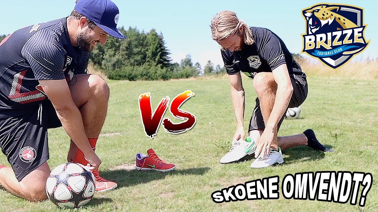 FODBOLDGOLF MED SKOENE OMVENDT? RONSON VS BRIZZE!