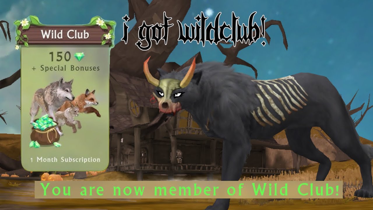 I Got WILDCLUB! (WildCraft)