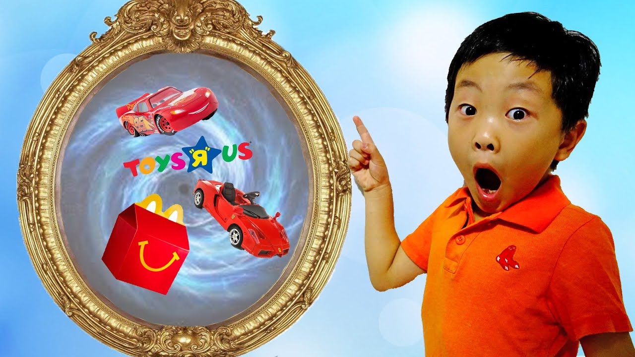 волшебное зеркало для детей семейное путешествие Family Trip with Magic Mirror for Kids