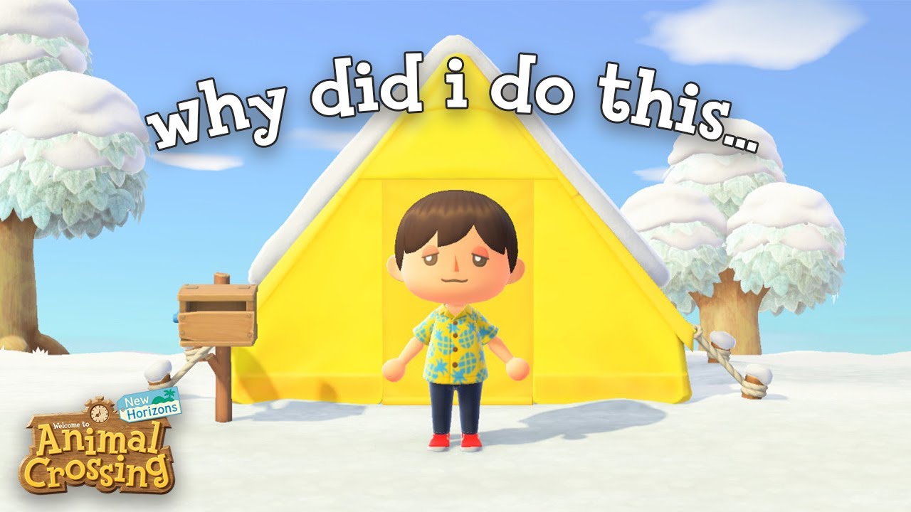 I restarted my Animal Crossing island