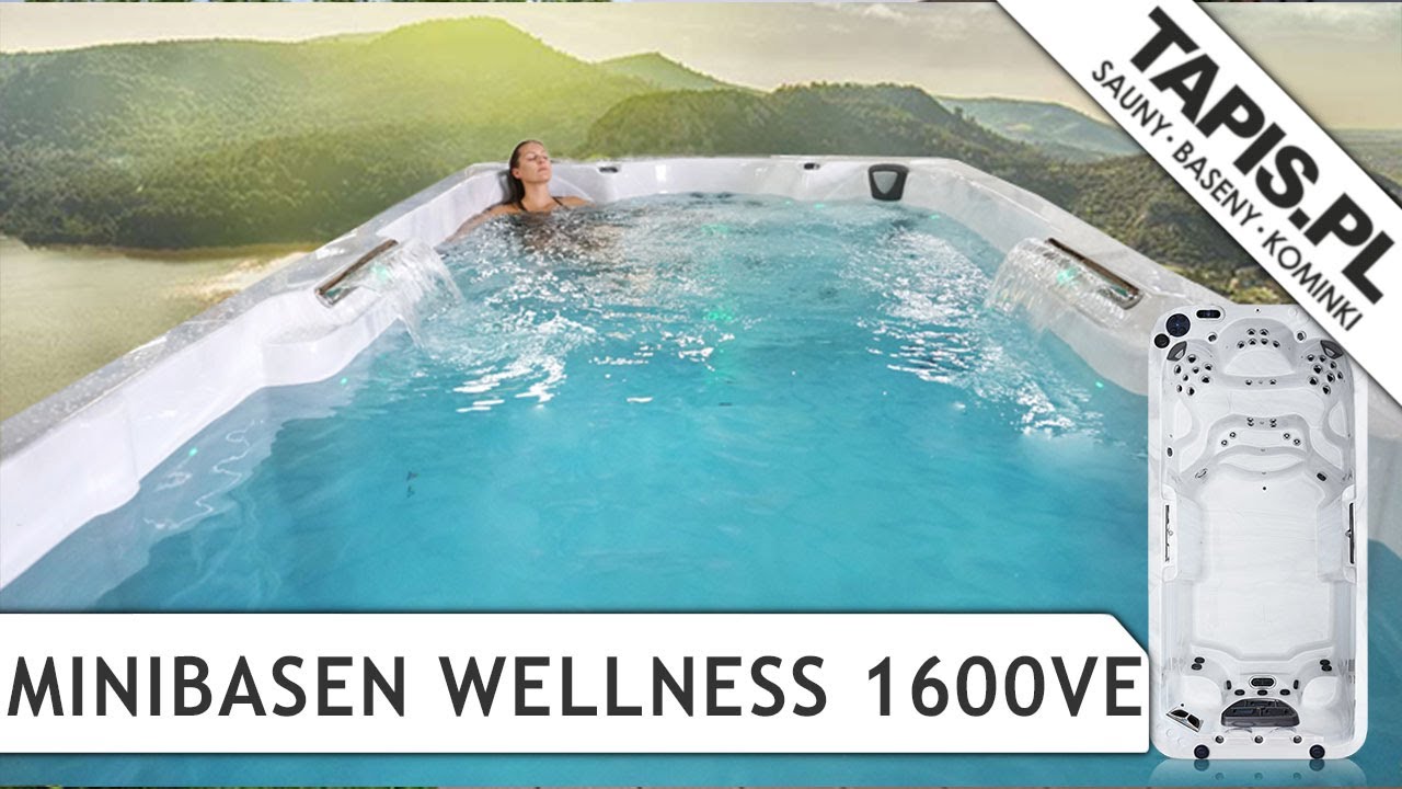 MINIBASEN SPA - WELLNESS 1600 VE - MINIBASENY - WELLNESS SWIM SPA 1600 VE - SAUNAS - POOL - TAPIS.PL
